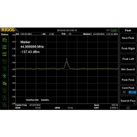 Анализатор спектра RIGOL DSA710 Превью 6