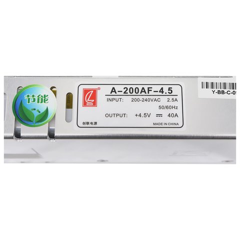 LED Power Supply CZCL A-200AF-4.5  4.5 V, 40 A (200 W), 180-264 V Preview 3