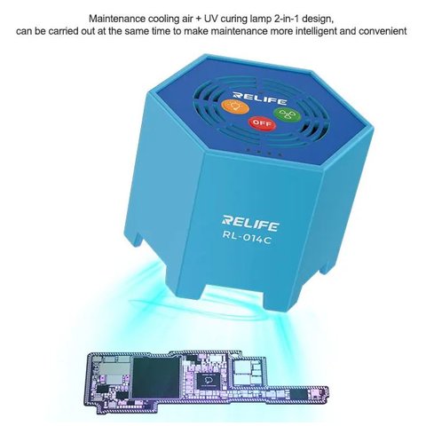 UV Lamp RELIFE RL-014C, (with fan, with battery, 2in1) Preview 1