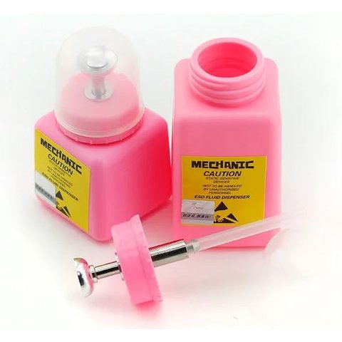 Tarro para líquido con dispensador Mechanic TG01, 180 ml, antiestática Vista previa  1