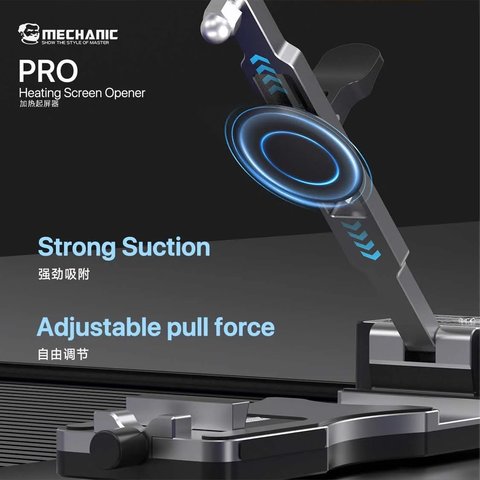 Soporte Mechanic PRO, para desensamblar dispositivos móviles, con control de temperatura hasta 150 °C, con calefacción, 150W Vista previa  3