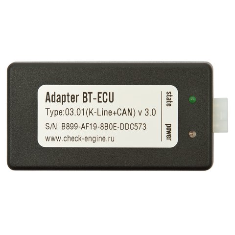 Bluetooth-адаптер BT-ECU K-Line+CAN для диагностики автомобиля Check ...