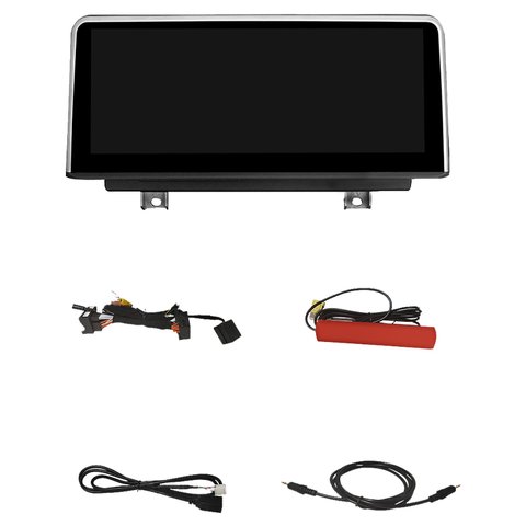 Монитор (10.25 дюймов) CarPlay / Android Auto для автомобилей BMW серии 3 / 4 (F30 / F31 / F34 / F32 / F33 / F36 / F80) с системой NBT Превью 2