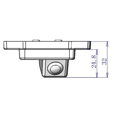 Car Rear View Camera for Toyota Land Cruiser Prado Preview 3