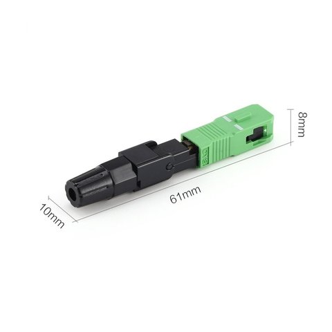 10 Pack SC/APC Fiber Optic Coupler – Single Mode Keystone Jack For Patch Panels & Wall Plates – Reliable Network Adapter