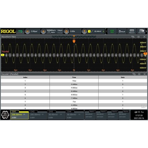 Digital Oscilloscope RIGOL DHO924S Preview 9