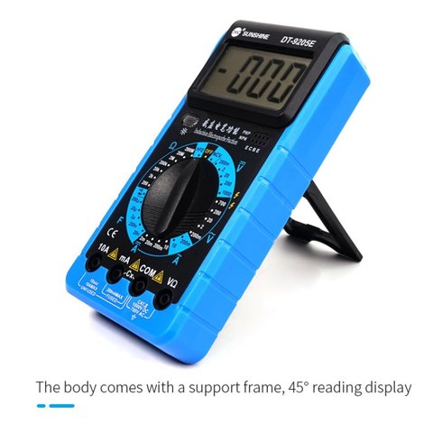 Multímetro Sunshine DT-9205E, digital Vista previa  2
