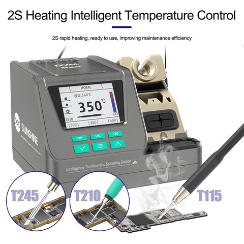 Estación de soldadura Sunshine H3, digital, 80 W Vista previa  2