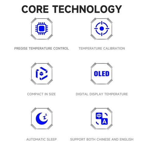 Cautín Mechanic Mini210, 40 W, batería, portátil Vista previa  7