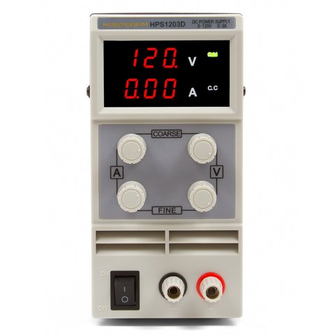 Лабораторний блок живлення Masteram HPS1203D Прев'ю 1