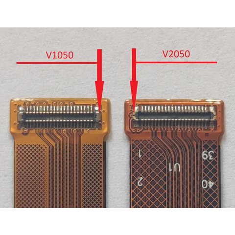 Дисплей для ZTE Blade 20 Smart, чорний, без рамки, High Copy, V1050 Прев'ю 1