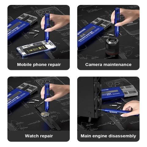 Бездротова електрична викрутка Mechanic ES480, 48 in 1 Прев'ю 2