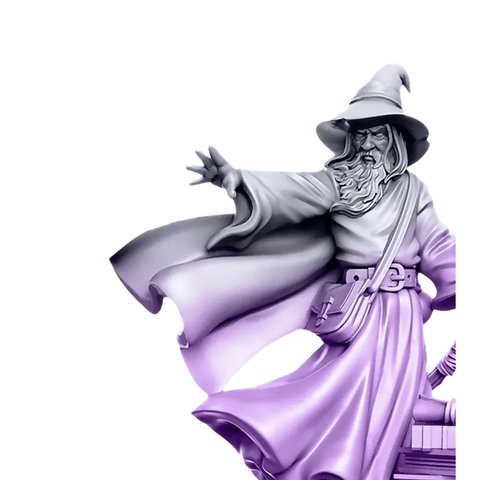 Фотополимерная смола для 3D-принтера ELEGOO Grey to Purple, 1 кг Превью 5