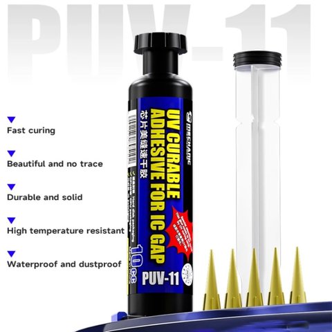 Клей Mechanic PUV-11, для SMD элементов, 10 мл Превью 4