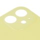 Задняя панель корпуса для iPhone 11, желтая, не нужно снимать стекло камеры, Original (PRC), big hole Превью 1