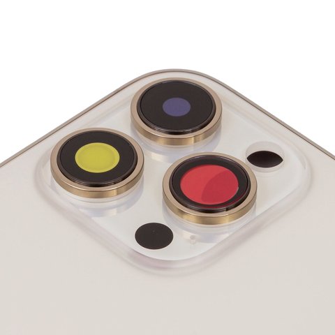 Корпус для iPhone 14 Pro, золотистий, з тримачем SIM-карти, з боковими кнопками, Original (PRC), EU Version, gold Прев'ю 1