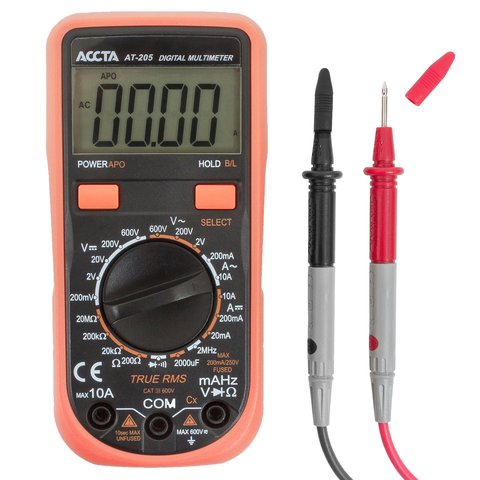 Цифровий мультиметр Accta AT-205 Прев'ю 7