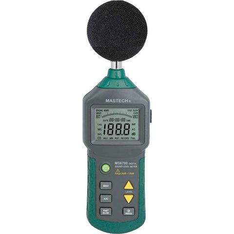 Digital Sound Level Meter MASTECH MS6700 Preview 1